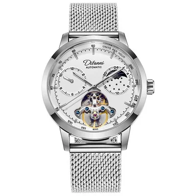 sk time swiss watch style Automatic Restoring eta ancient ways Watch