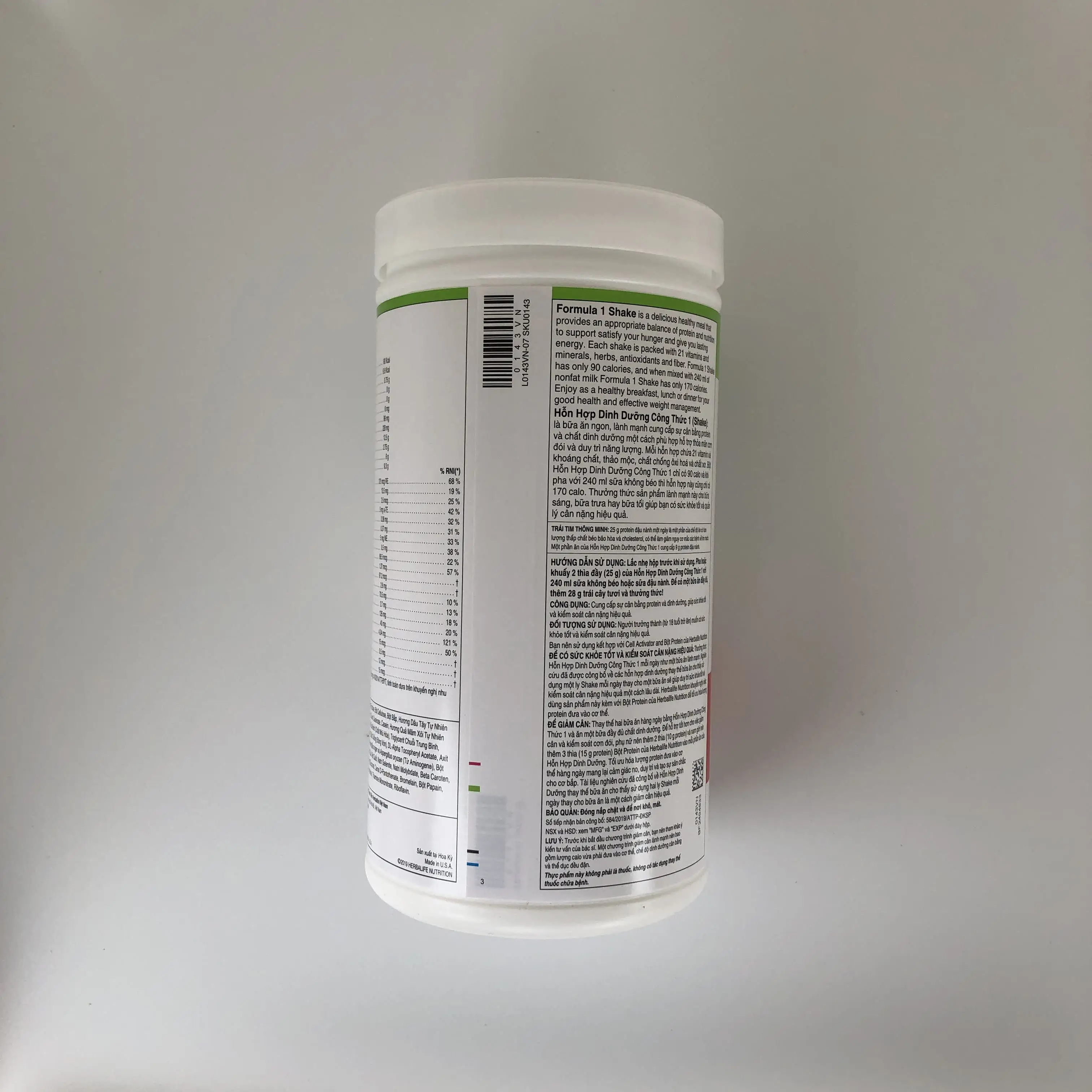 
SuPess Wholesaler Vietnam Version Formula 1 Healthy Meal Nutritional Shake Mix: Wild Berry Made in USA Good Price 