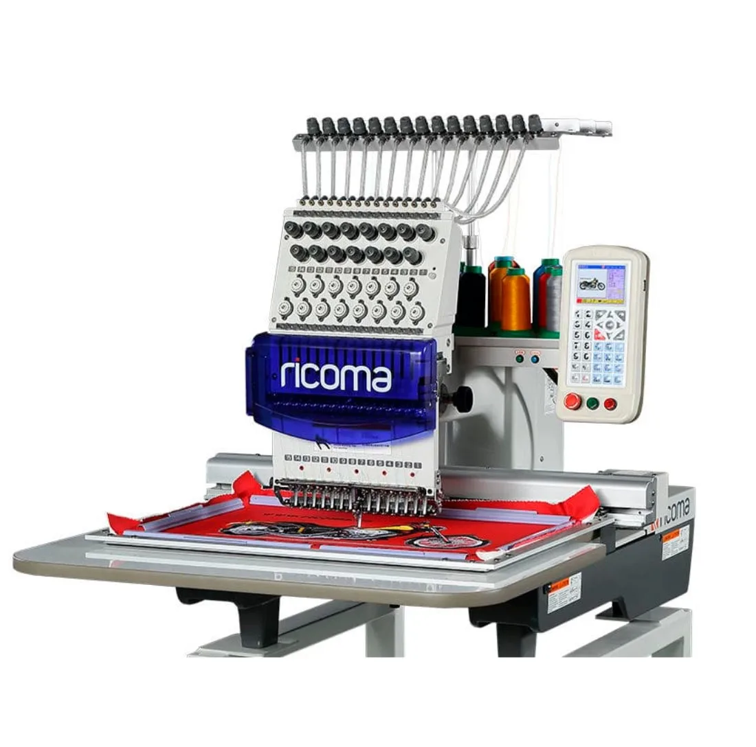 
Hot Selling RCM-1501PT 15 Needle Single Head Embroidery 