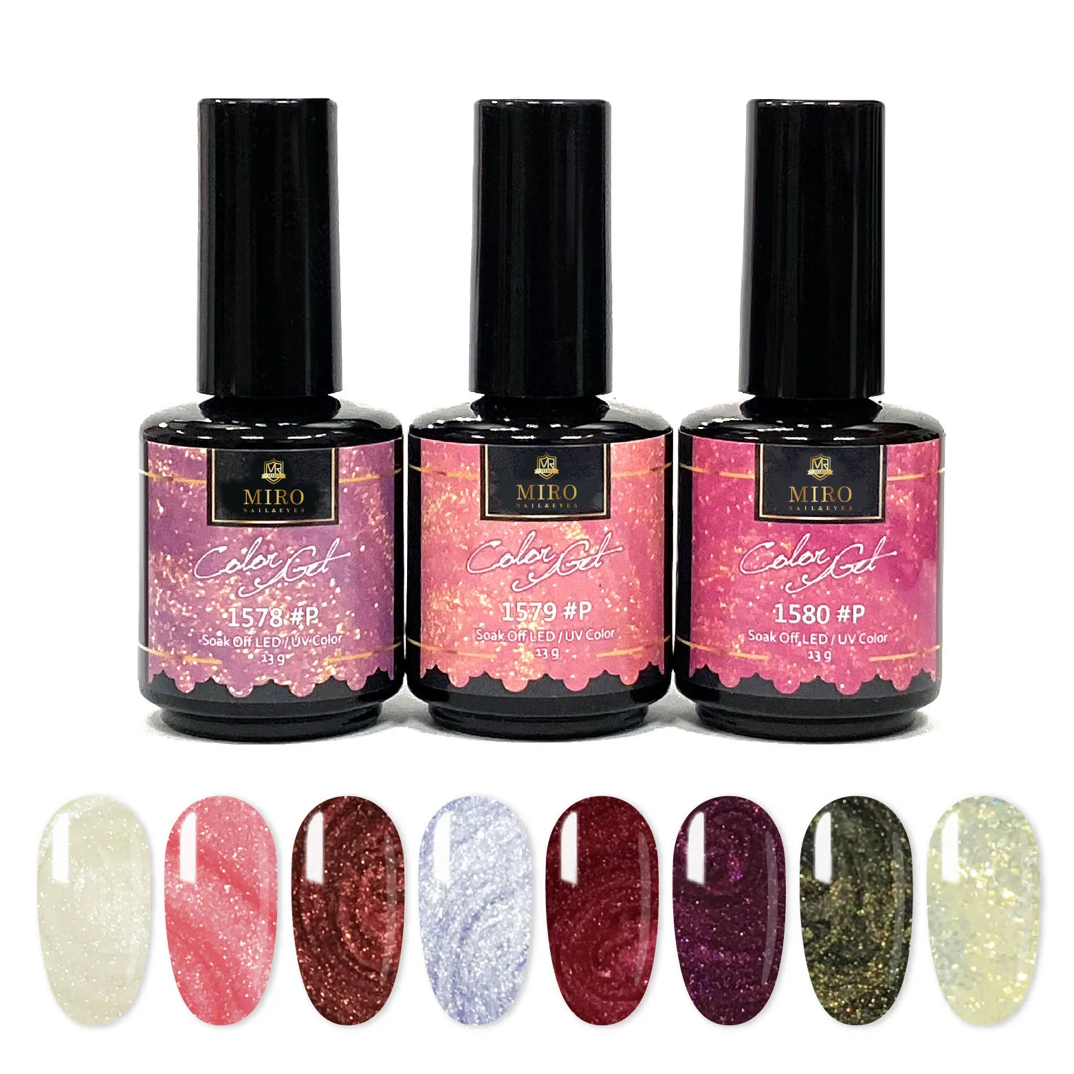 Uv Gel Promotion Cheap Colors Kits chameleon Soak Off Led UV Gel Nail Polish