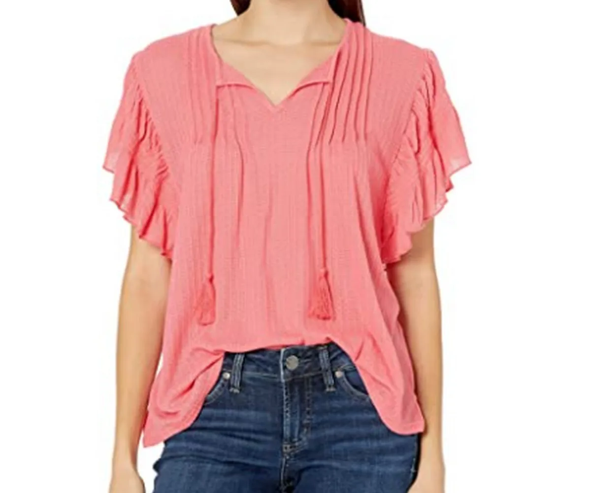 Customized Wholesale Ladies Casual Vintage Women Blouse Top