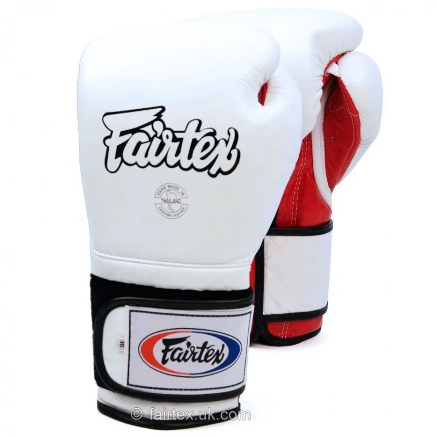 Custom Design Fairtex Boxing Gloves Heavy Hitter Mexican Style Muay Thai Punching Gloves