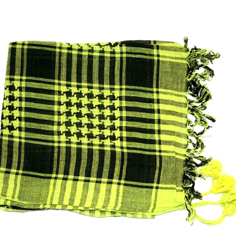 Cotton Shemagh Arab Scarves In Neon Colors