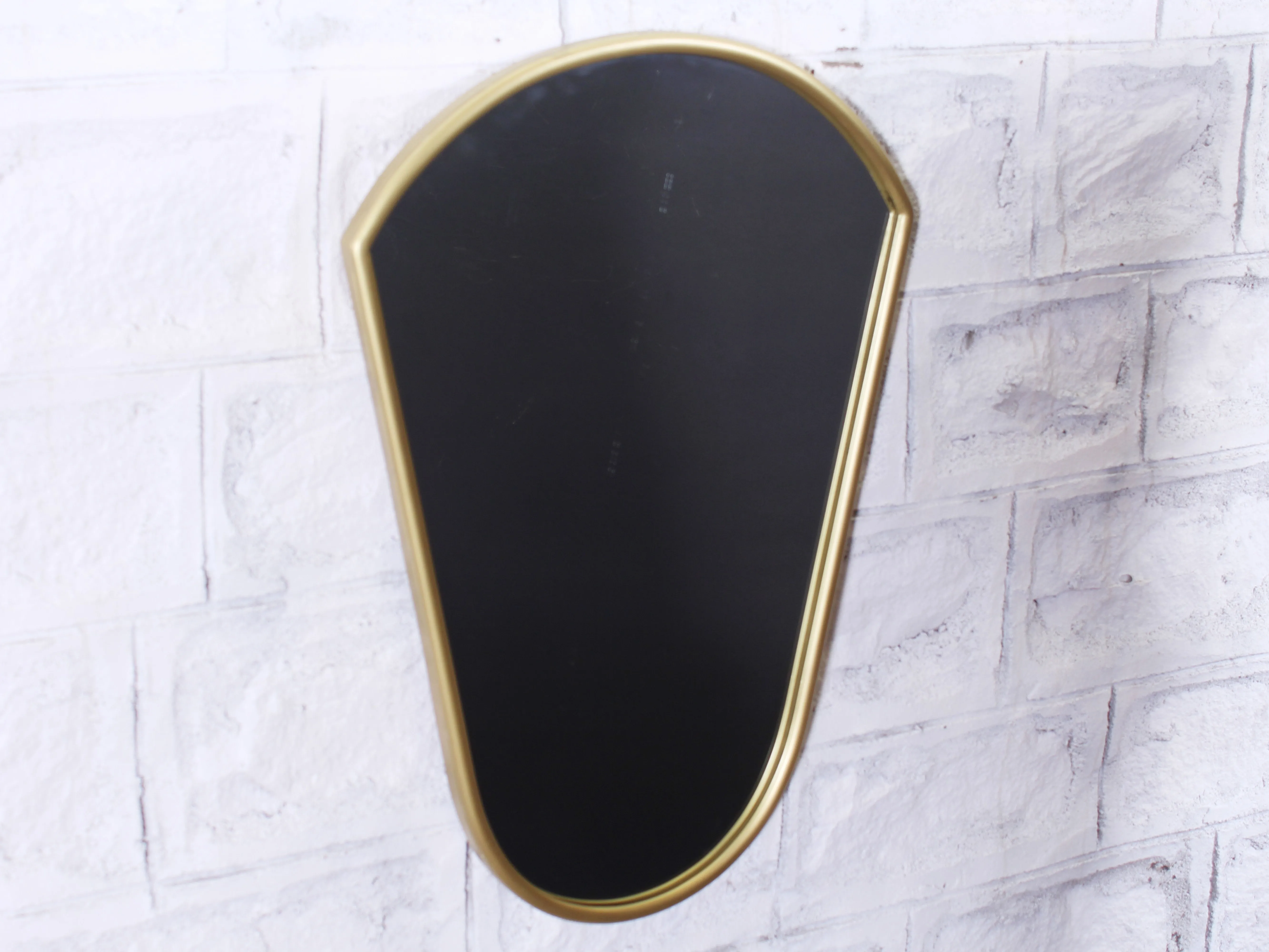 Modern Decorative Wall Mirror with Golden Polish Frame