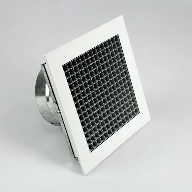 HVAC Aluminium Fixed Core Return Exhaust Air Grille