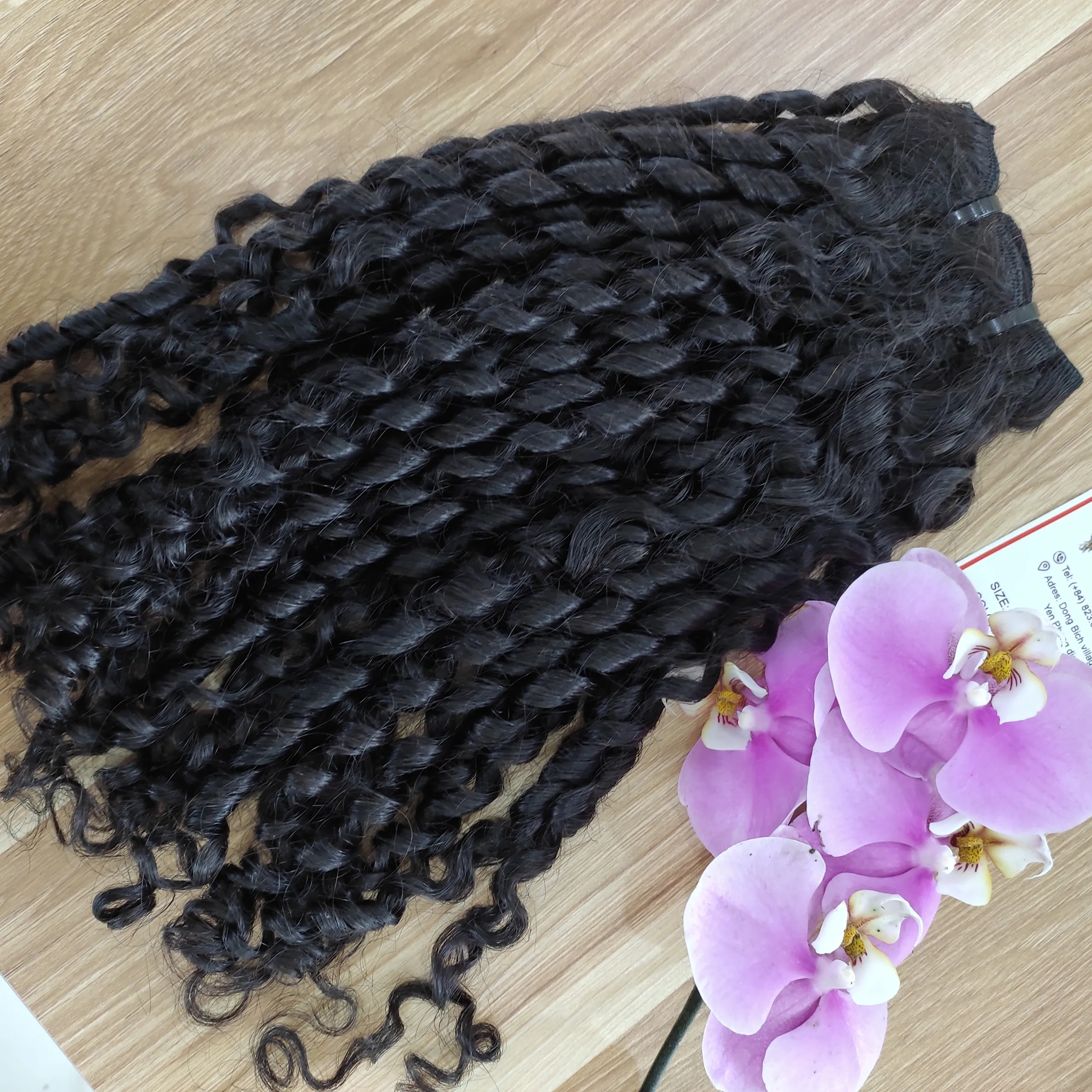 
Вьющиеся волосы из вьетнамских высококачественных человеческих волос 100 г/комплект-доступны все цвета ANGELHAIR 