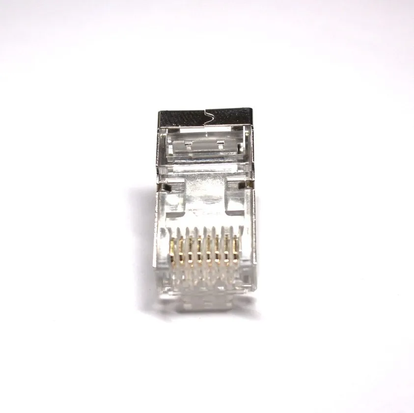 
Easy Plug Shielded Enhanced Large Copper CAT6A CAT6 RJ45 Thru for network 