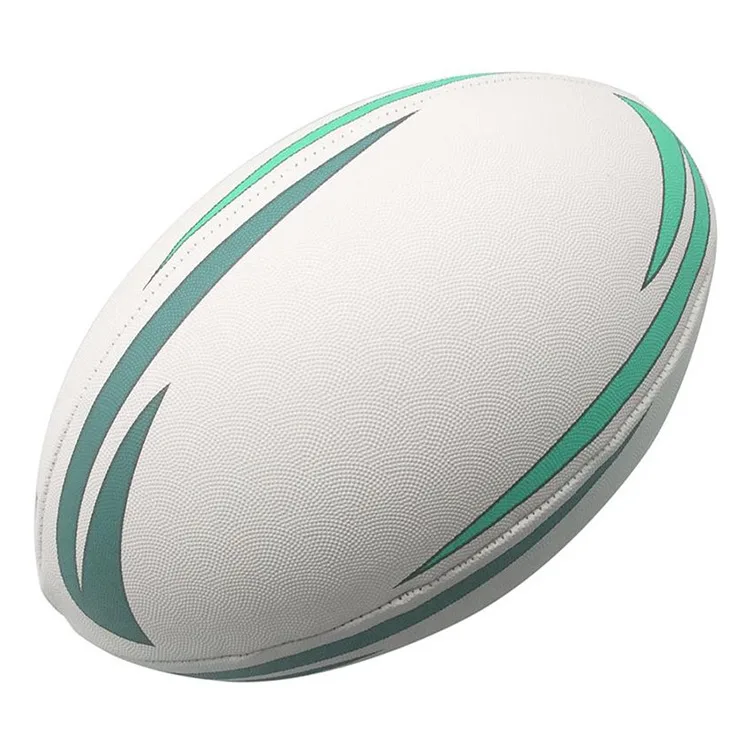 4 panel machine stitched super grip match team rugby ball