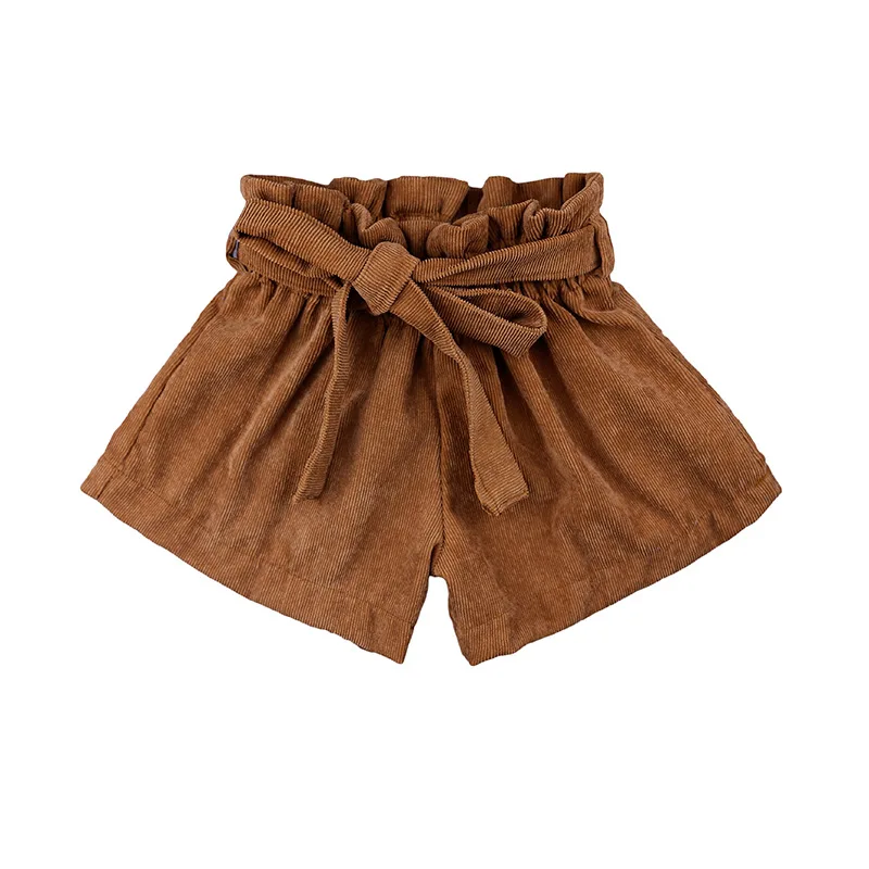 
High quality summer casual girls shorts three colors baby cotton clothing 