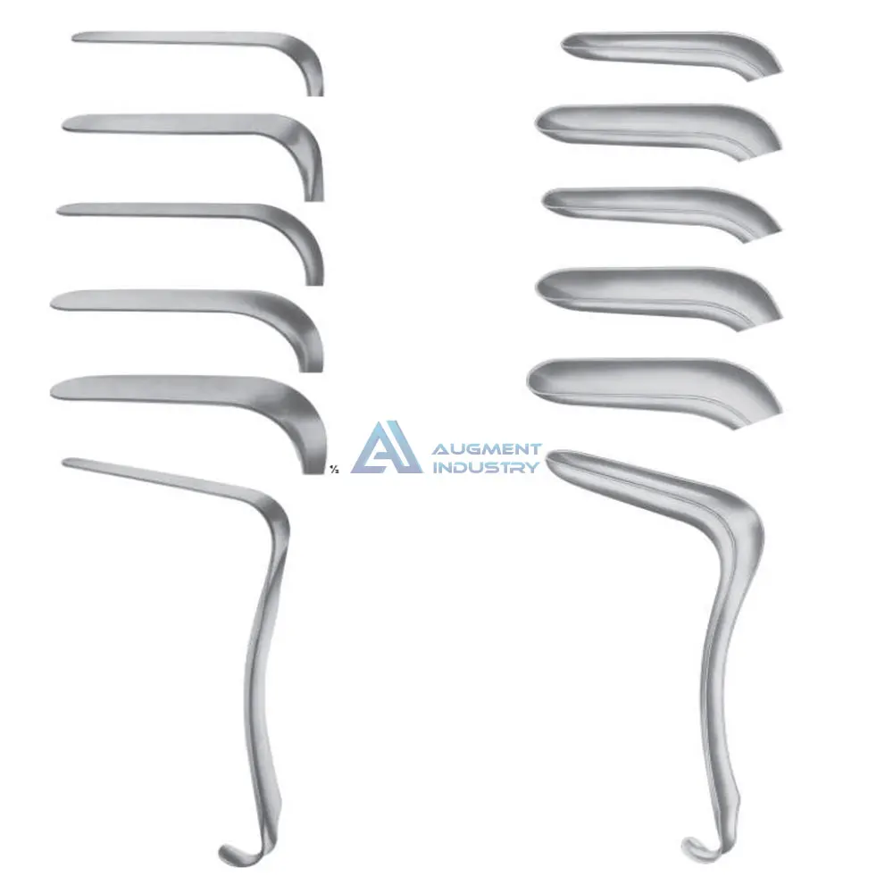 KRISTELLER вагинальный разделитель верхние лезвия и нижние лезвия 225 мм вагинальный расширитель и Ретрактор двойной расширитель