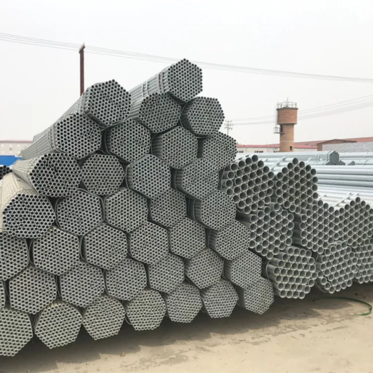 high quality Welded galvanized gi iron steel pipe price from china factory