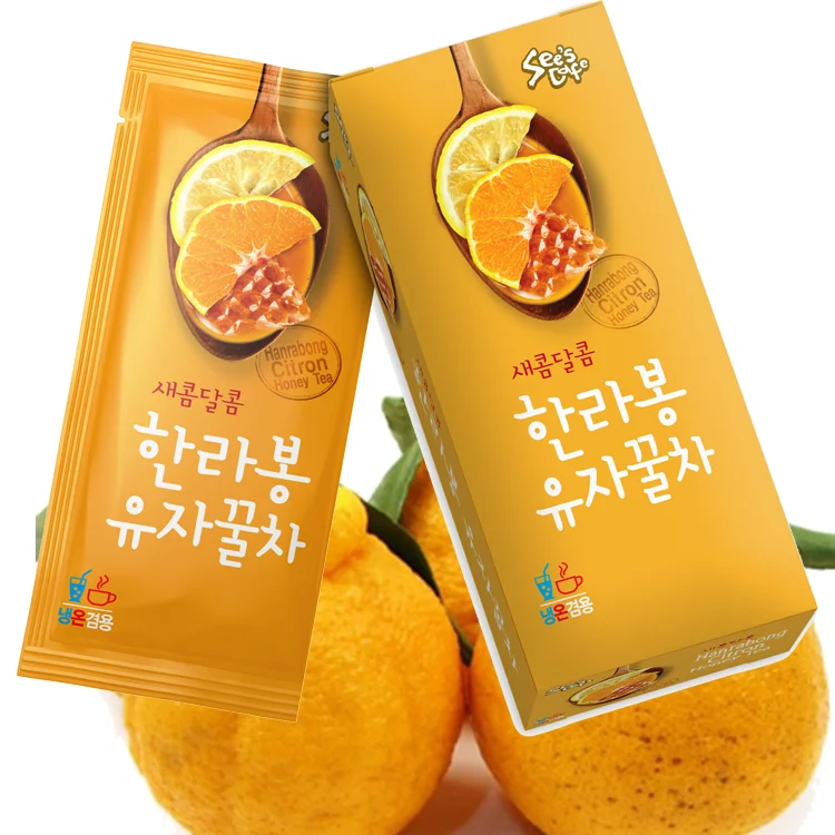 
Jeju Hallabong Yuja Fruit tea Korea honey tea(10oz) 