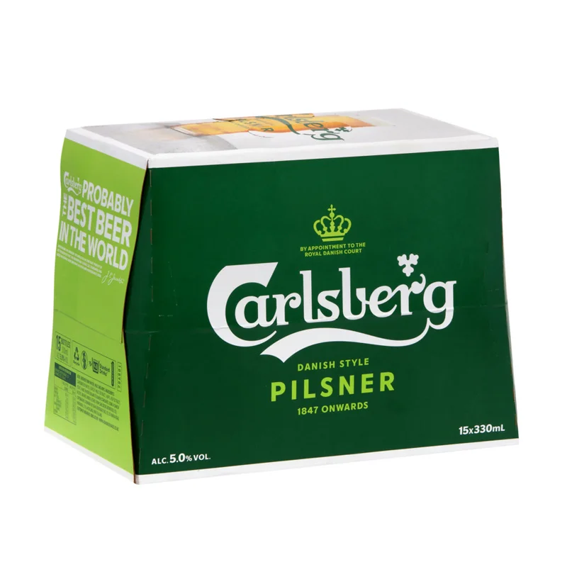 Пивная бутылка Carlsberg