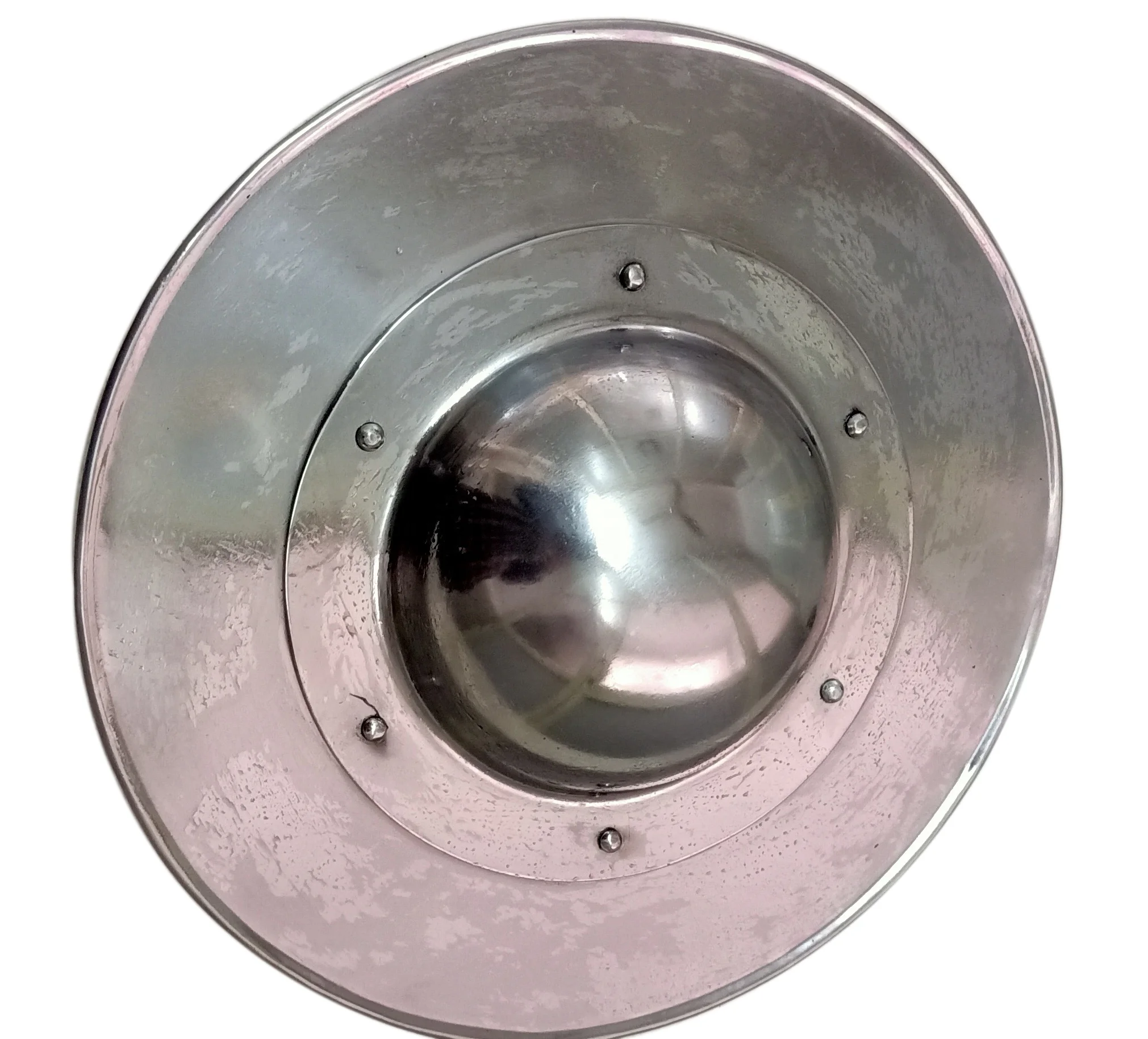 Medieval round steel roman boss shield armor viking historical armour shield role play costume