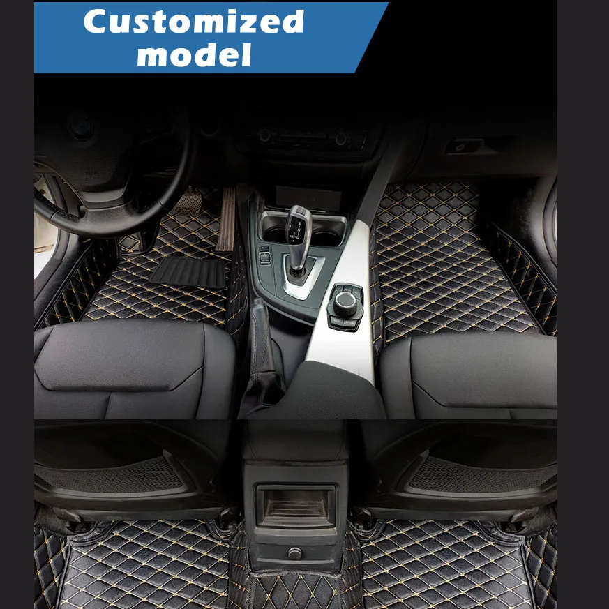 diamond stitch car mats