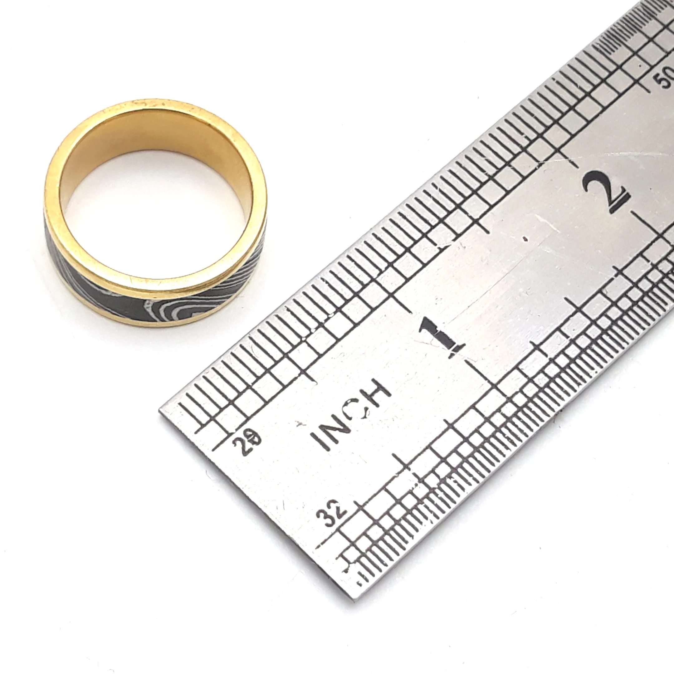 custom handmade damascus steel wedding engagement Ring