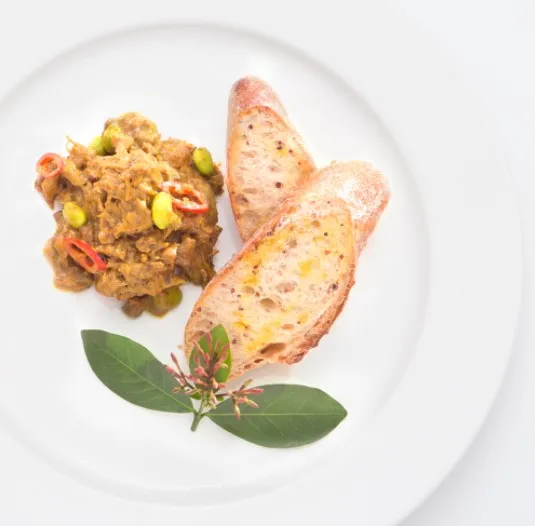  Вегетарианское мясо Lacto бесплатный поставщик вегетарианского мяса для ресторана тушение ягненка барбекю