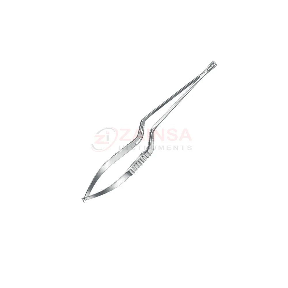 Bayonet Shape Applying Forceps for Mini Clips 18.5 cm Stainless Steel High Quality Scissors Used In Microsurgery