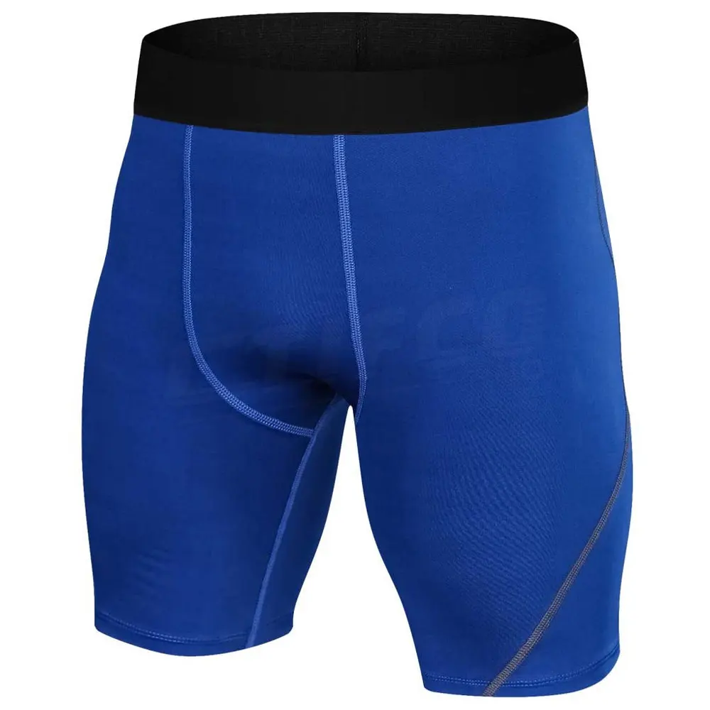 Gym Plus Size Men Shorts with Pocket Compression Shorts