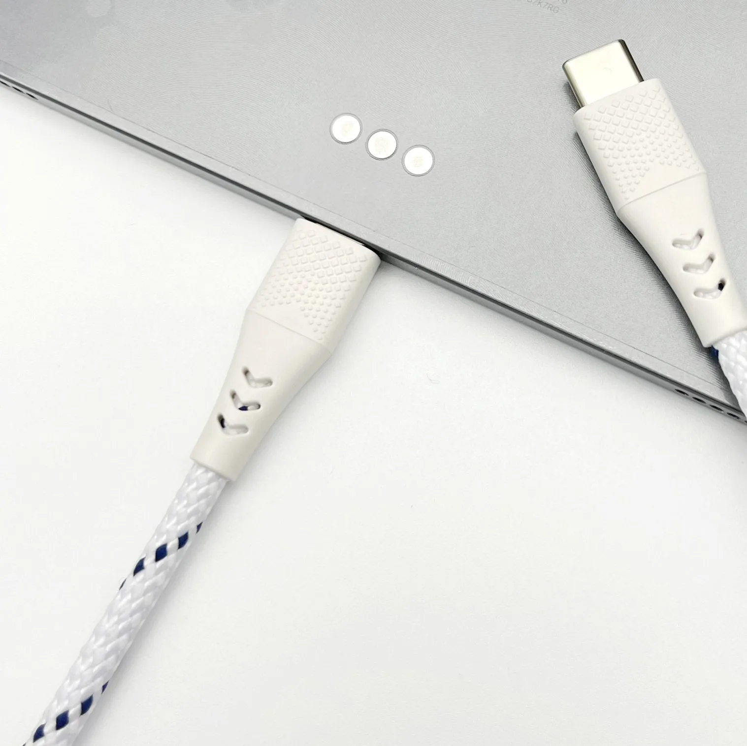 2021 New Braiding Style Type C Cable C-C 2.0 Charging and Sync 2M Extra Strong Cable Type C