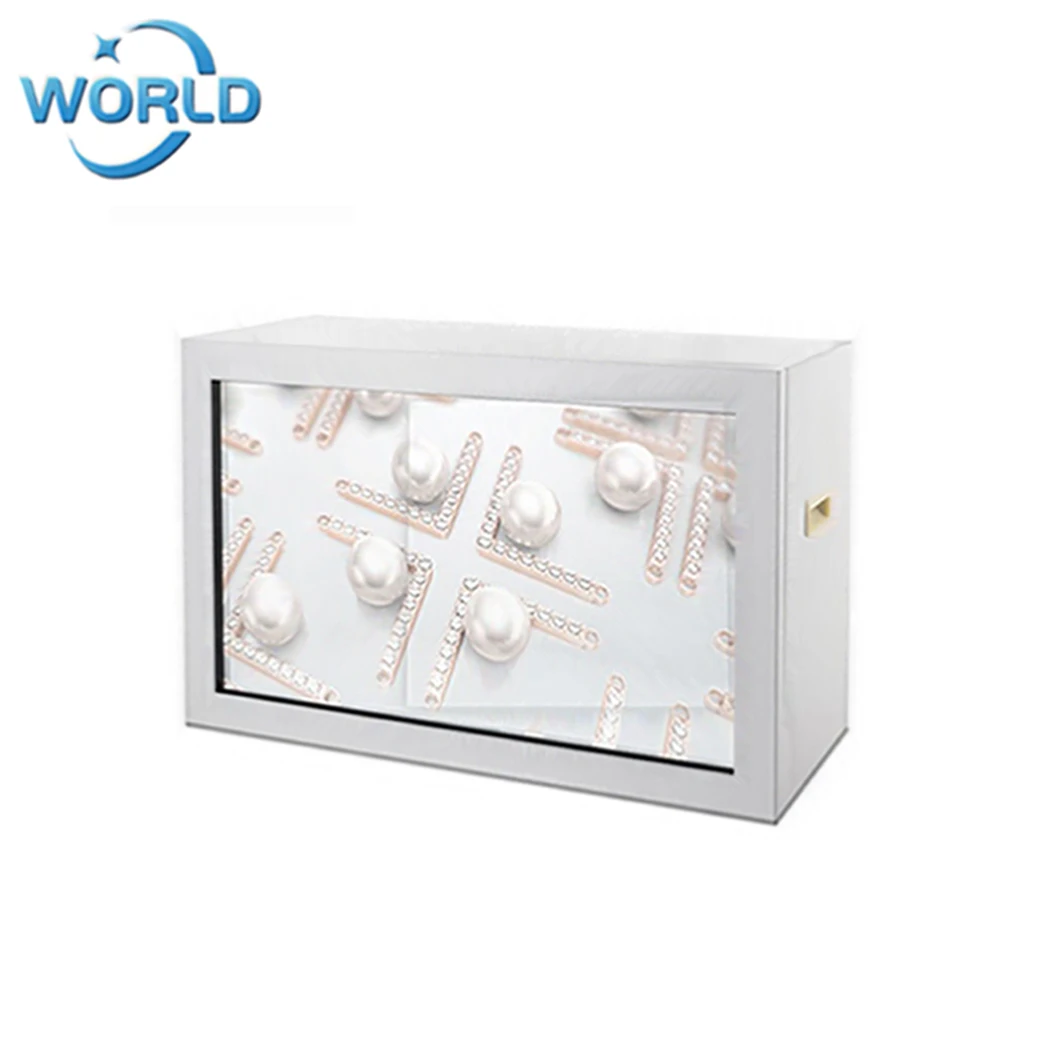 
Мультимедийный проигрыватель, рекламный сенсорный экран, маленький видеомонитор, киоск, гибкий прозрачный ЖК-дисплей 