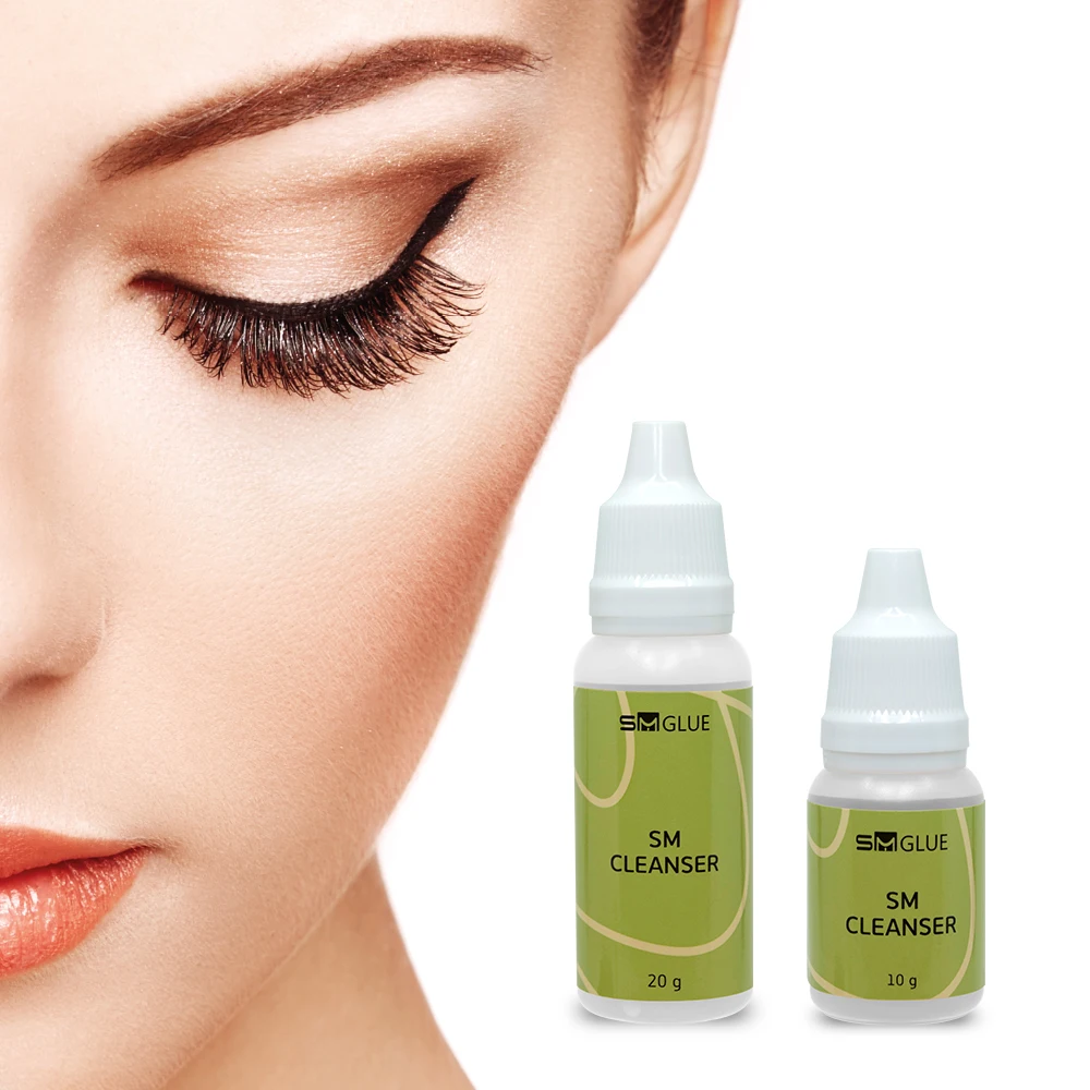 10g SM Mild Hypoallergeni Lash Cleanser for Sensitive Skin Korea Eyelash Liquid Cleanser for Lash extensions Wholesales OEM