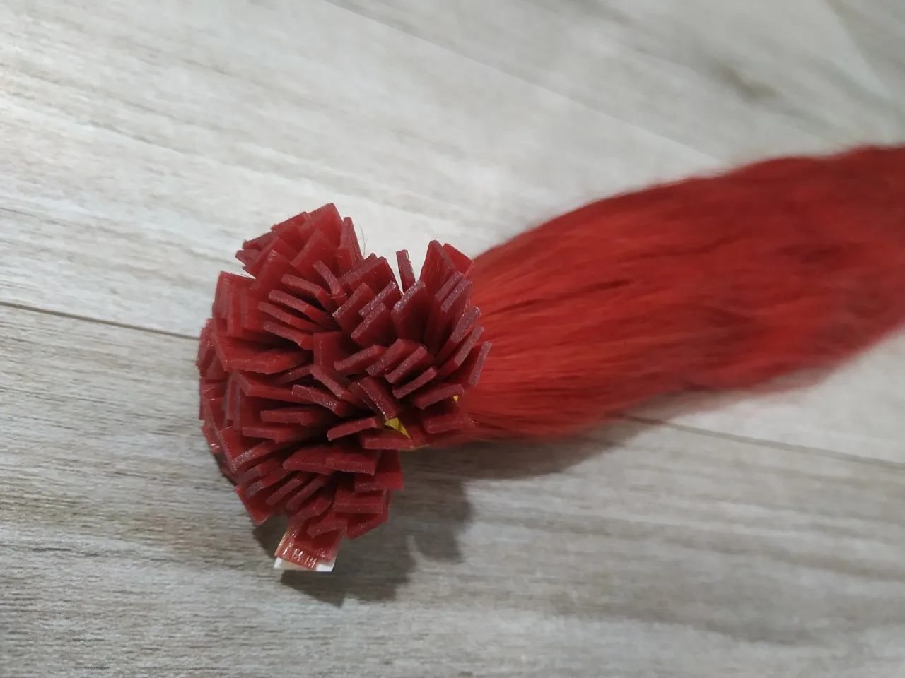 Заводское высококачественное наращивание волос с плоскими кончиками из Вьетнама