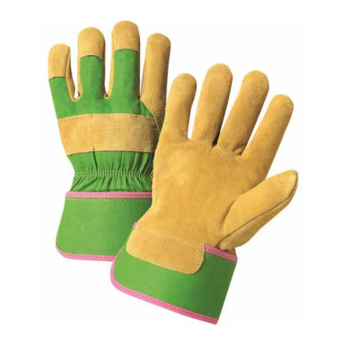 Super Sale Wholesale Double Palm Cowhide leather Working Gloves