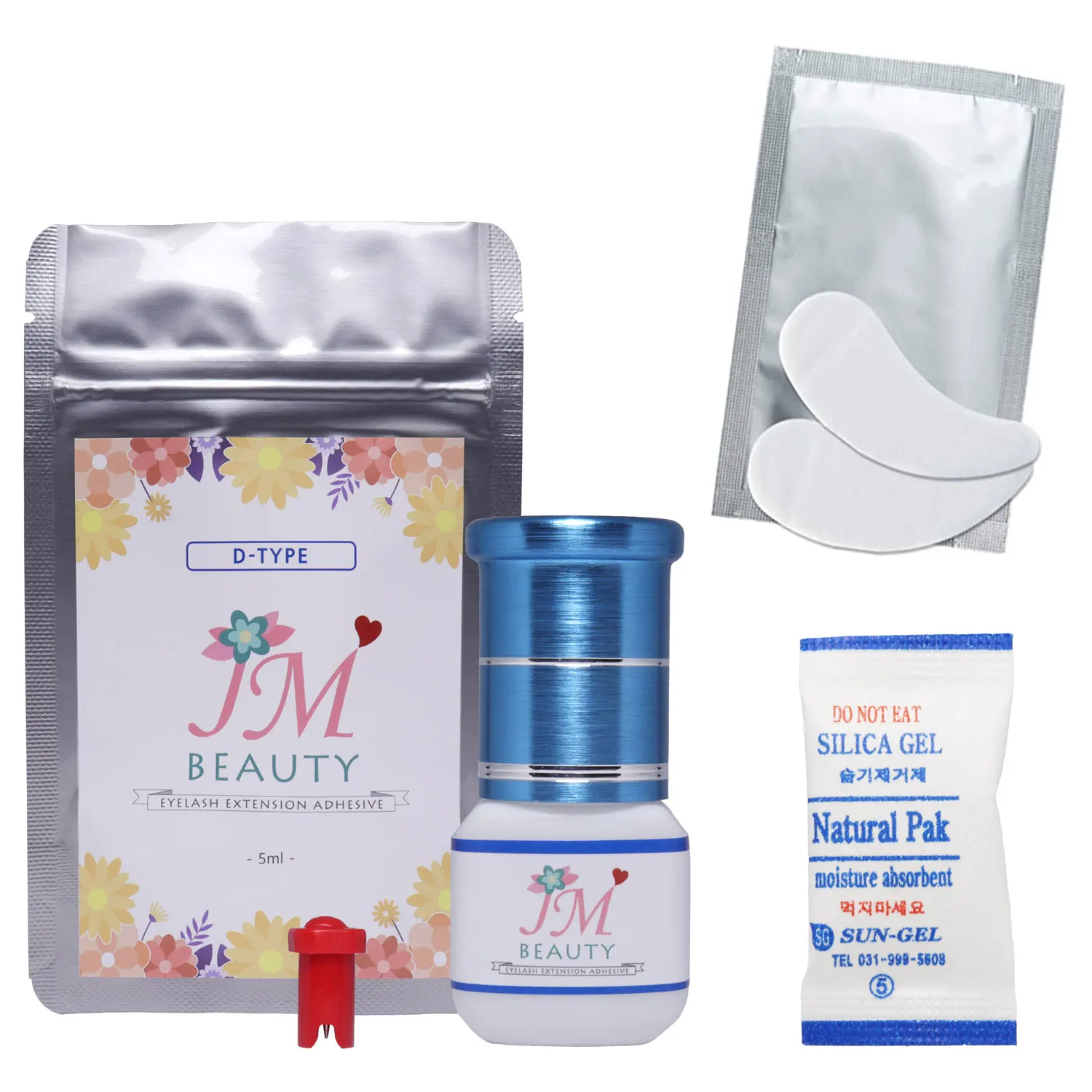 Best Price and Good Product JM Glue 5ml Eyelash extension glue D type/Fast Drying time/ long retention from Korea