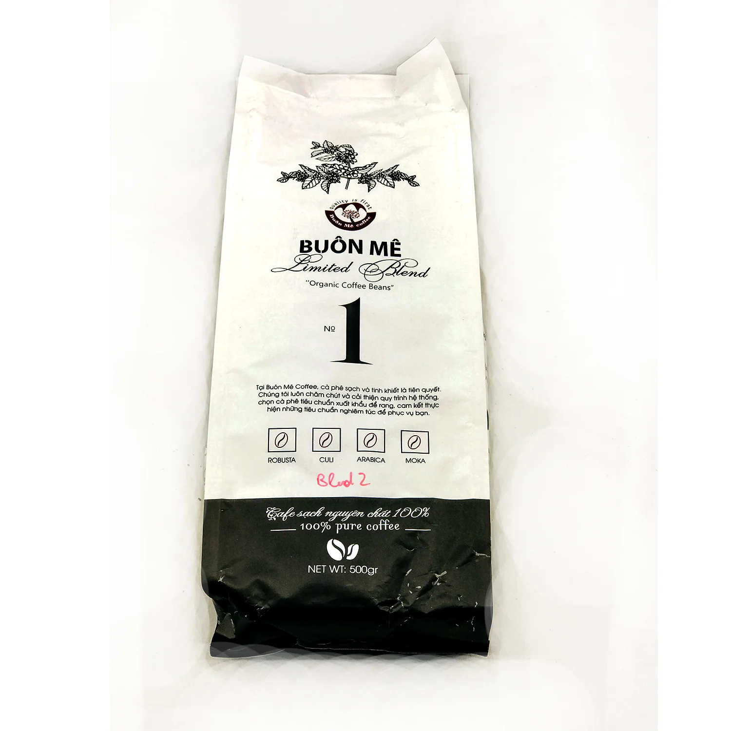 
V-Store Coffee Grind Mix Robusta & Arabica Vietnamese High Quality Coffee Easy To Use Provide Enery 