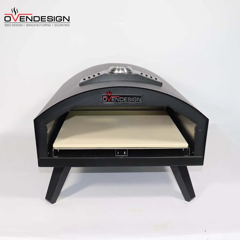 Cheap Price No Door No Chimney Spraying Type 16 Inch Propane Pizza Oven Price Gas Outdoor Pizza Oven With Built-in Thermometer