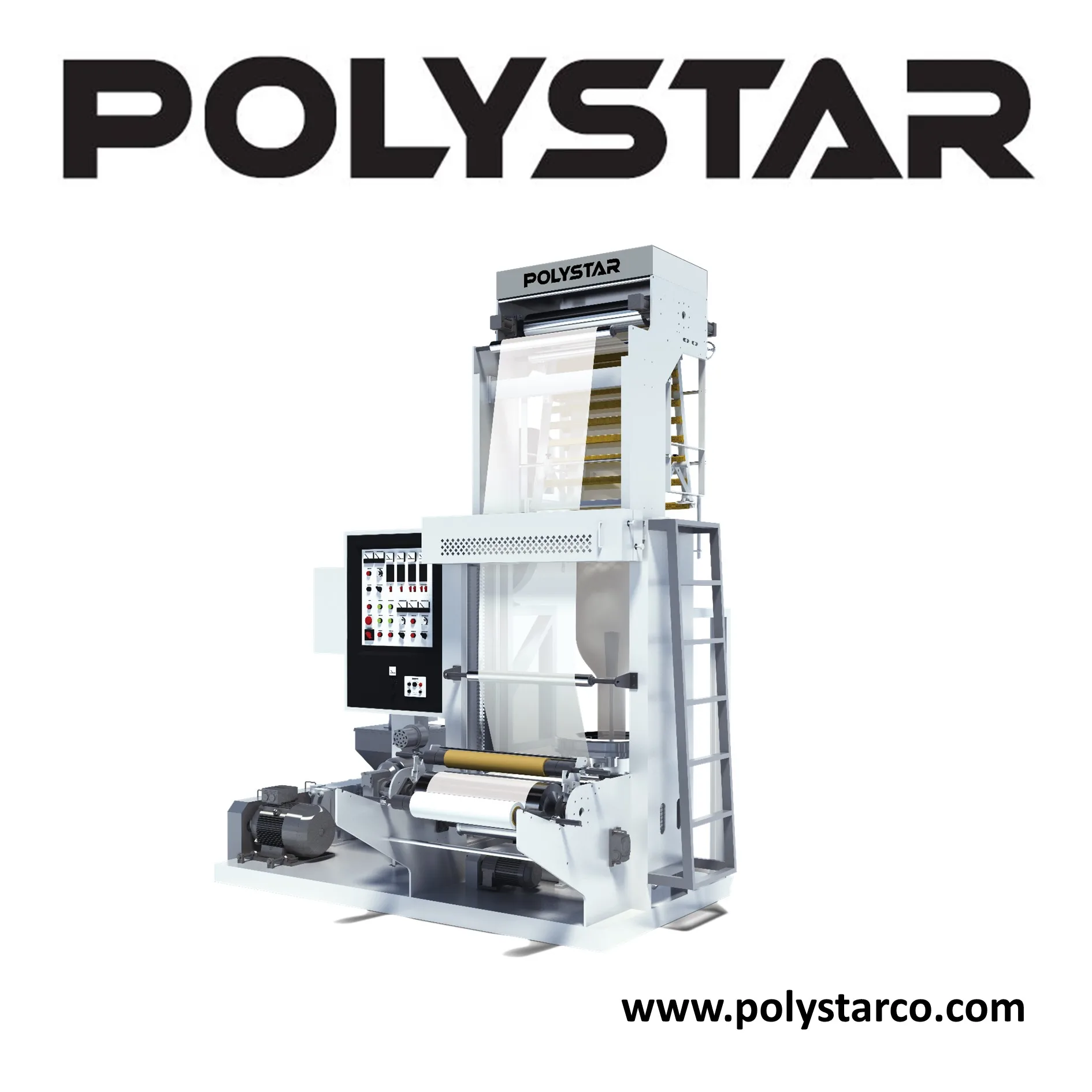 Мини машина для выдувания пластиковой пленки