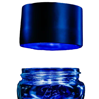 
LED Mason Jar Magnifying Lid Kit FREE SHIPPING with magnifying herb jars LED trending jar Grinder transparent stash lid 