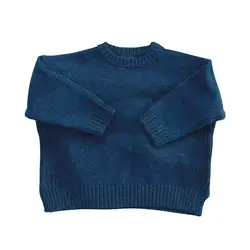 DE MARVI Baby Children Cashmere Pullover Wool Knit Sweater Kids Toddler Winter Clothes OEM Wholesale MADE IN KOREA
