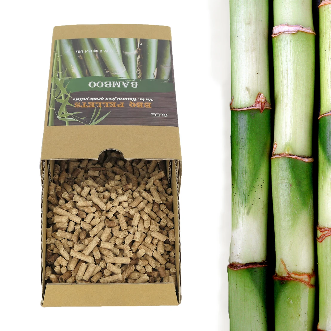 High function Premium Bamboo wood pellet biomass fuel