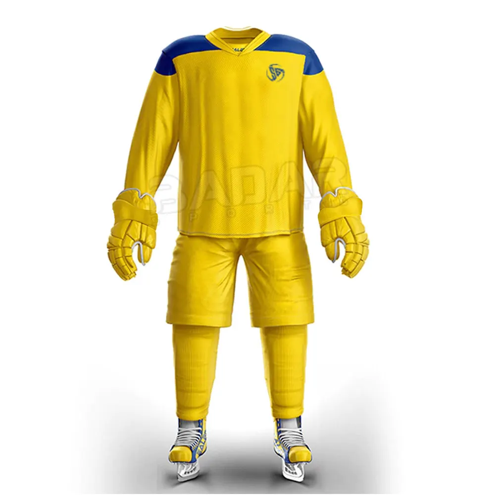  Новый дизайн униформа для хоккея с шайбой из 100% полиэстера распродажа онлайн