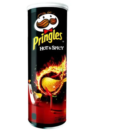 For PRINGLES 165 GR HOT & SPICY Fruit & Vegetable Snacks Sweet Potato Low-salt Box Packaging Fried Hard with ISO Certification