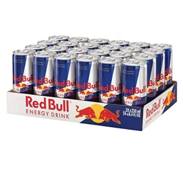 В наличии оптом Энергетический Напиток RED BULL 250 мл X 24 банки по самым низким ценам