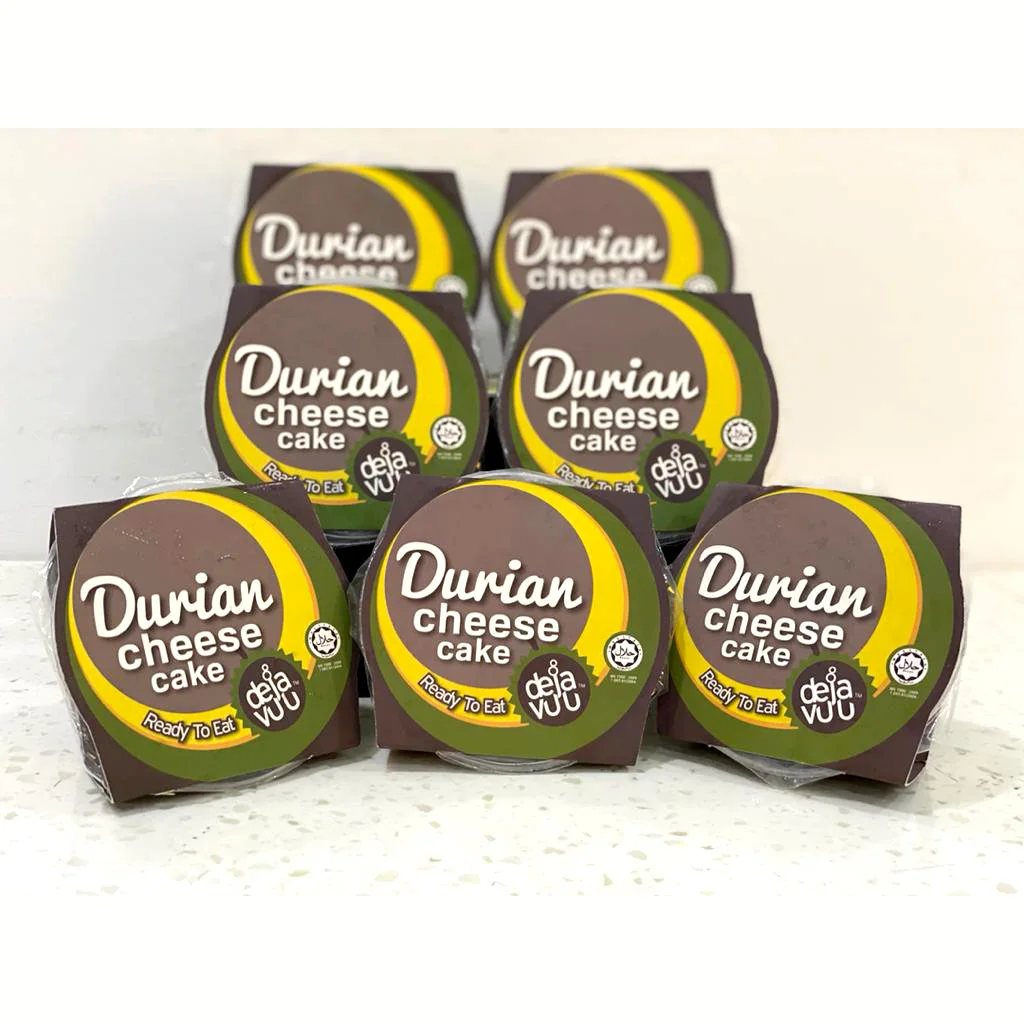 Frozen Cheesecake Musangking Ready to Eat Durian Fruit Musang King Cheese Cake in Cup D197