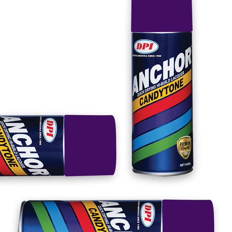 
Various Uses Spray Paint Liquid Coating Comes in Red, Brown, Violet, Blue, Yellow, Green, Purple 400ml Acrylic Raw Material 