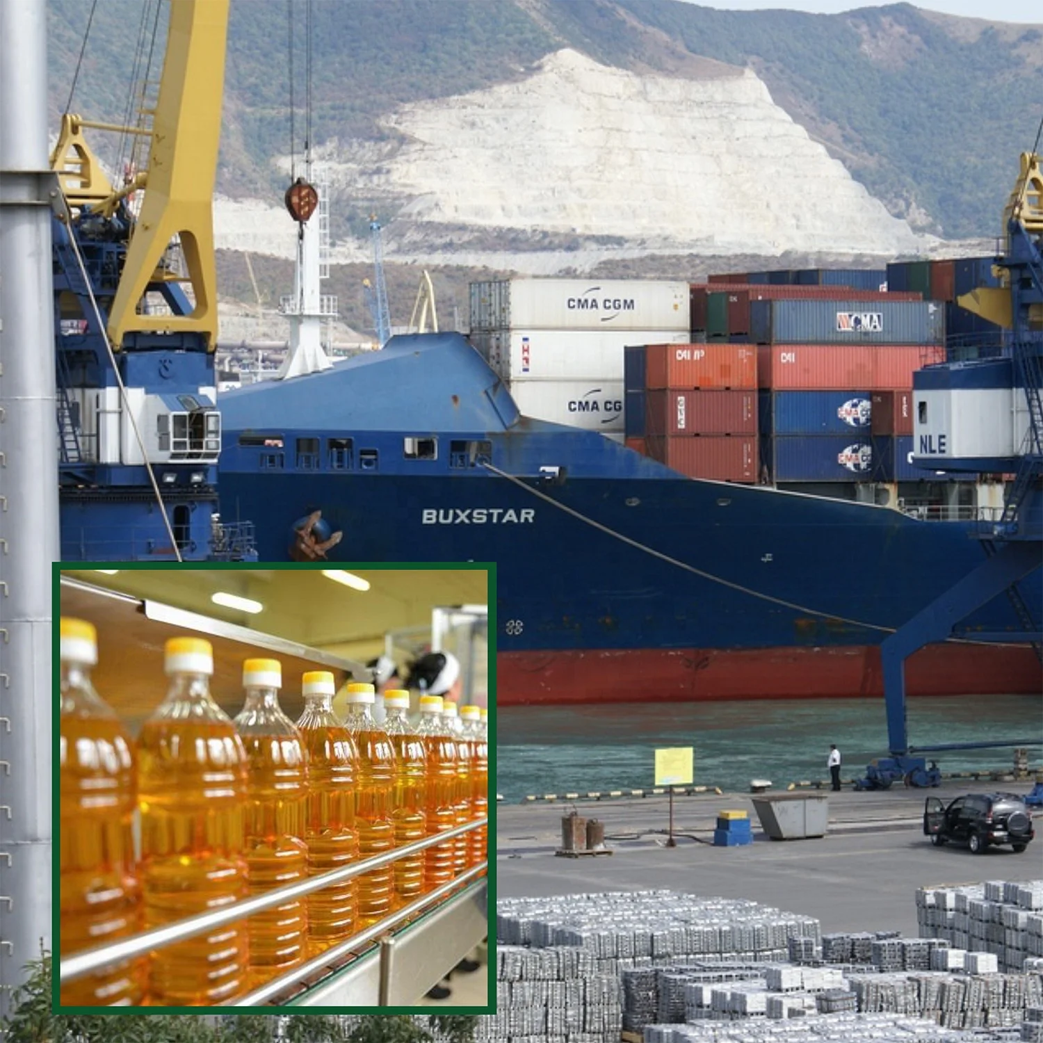 
Great quality bottled sunflower oil 1/3/5 liter bottles, product of Russia 