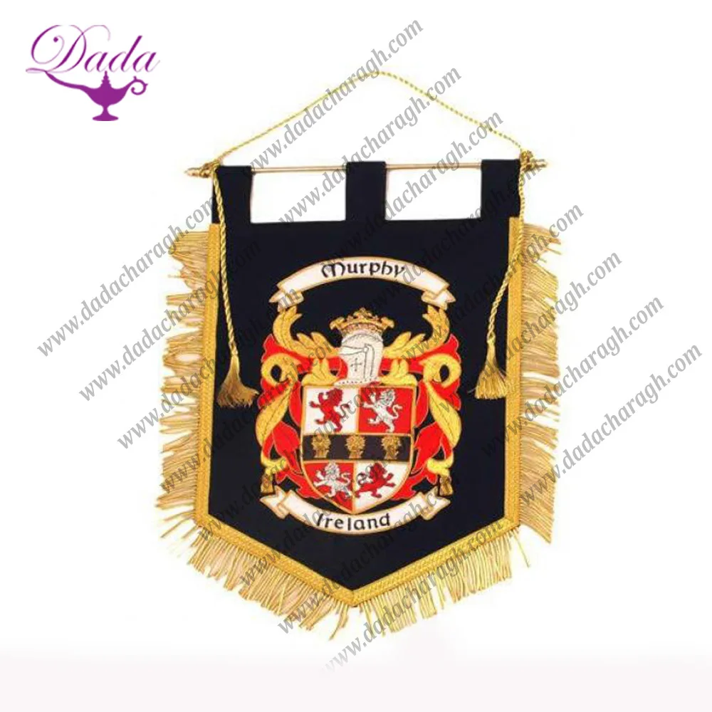 Изготовленные на заказ Вышитые флаги и баннеры от производителей поставщиков