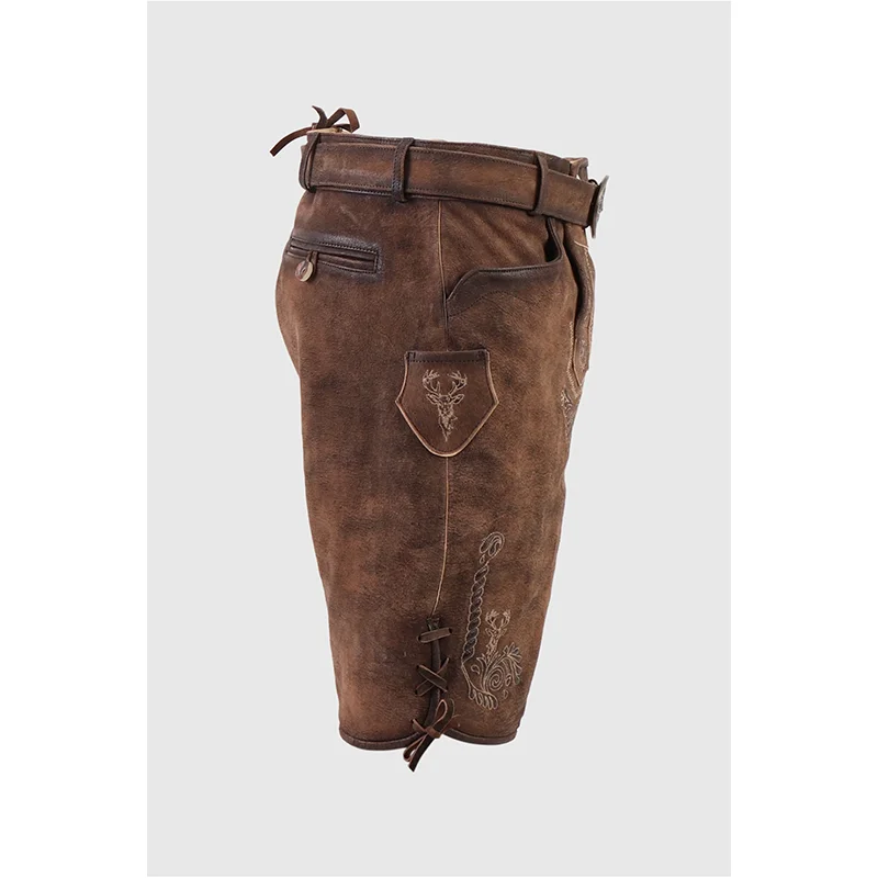 Bavarian German Lederhosen High Quality Leather Shorts Lederhosen Shorts