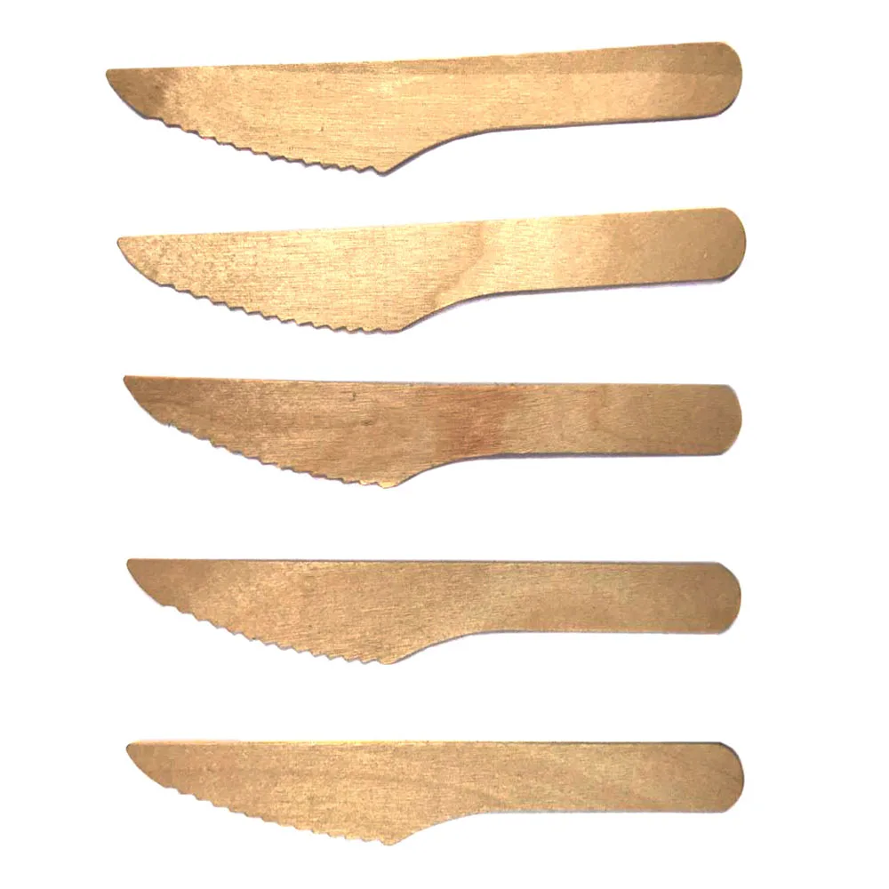 HOT SALE Semi-manufactured knife AB grade, various sizes, material birch, wood natural biodegradable bulk