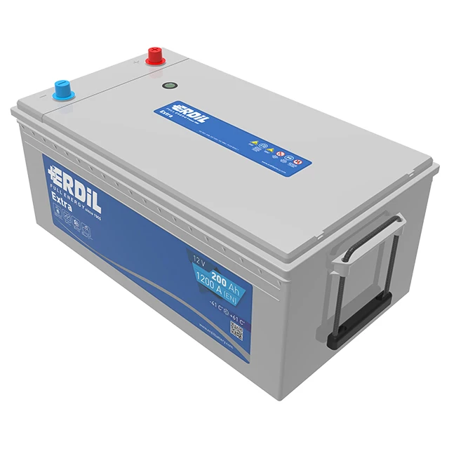 Высококачественная сверхпрочная аккумуляторная батарея для грузовиков марки Erdil, 12 В, 200 ач, D5a, не требующая технического обслуживания