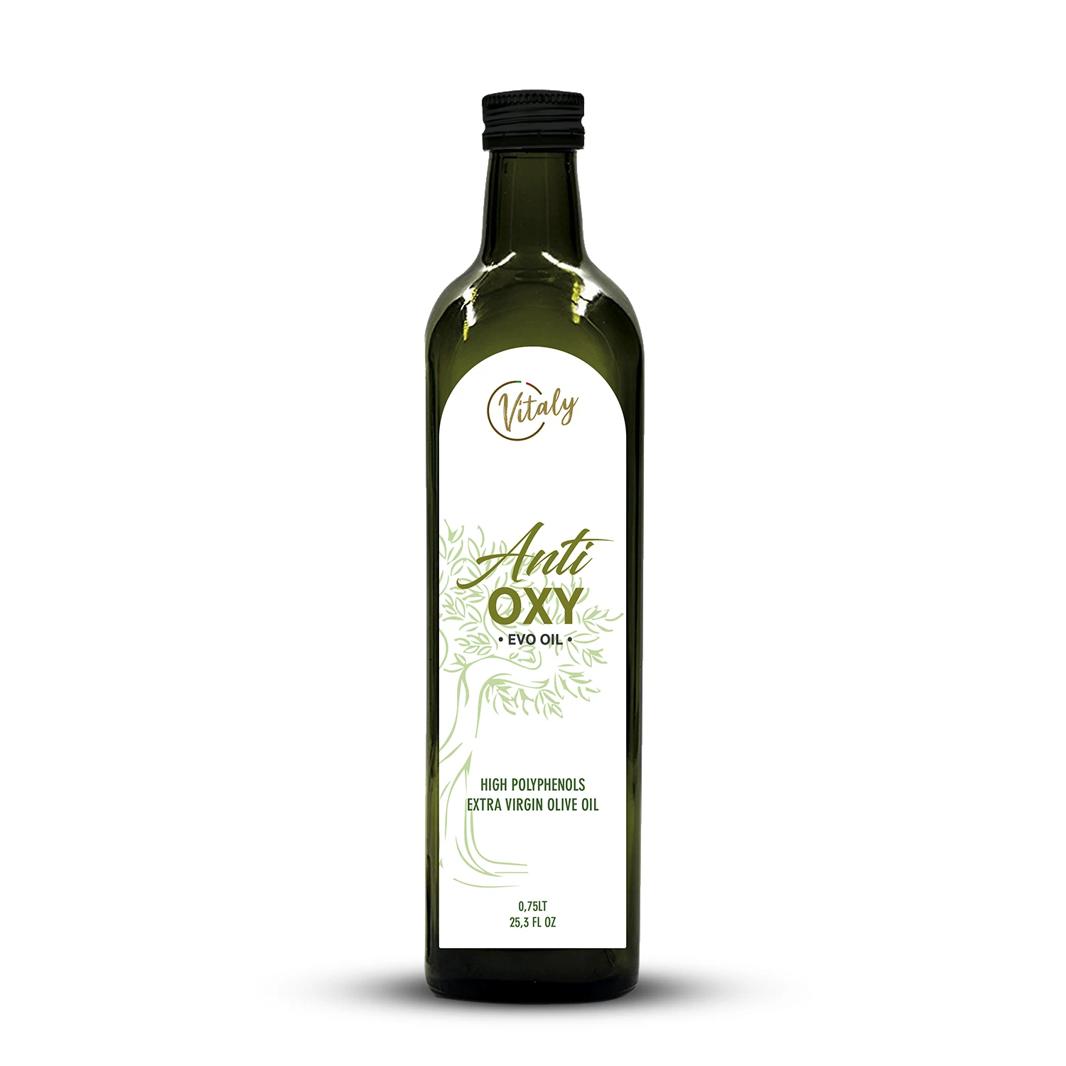 Vitaly Anti-Oxy Olive Oil 500 ML glass bottle CASA OILIO SPERLONGA italy