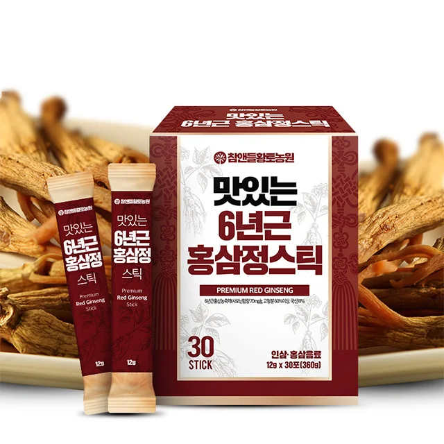 
Korea Best health supplements Six-year old Korea Red Ginseng Stick made in Korea 