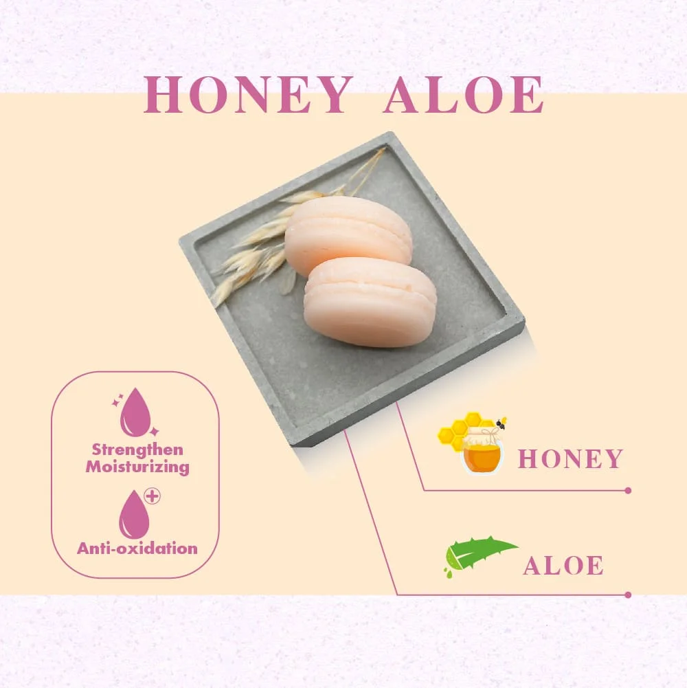 Macaron style korean soap For face cleaning