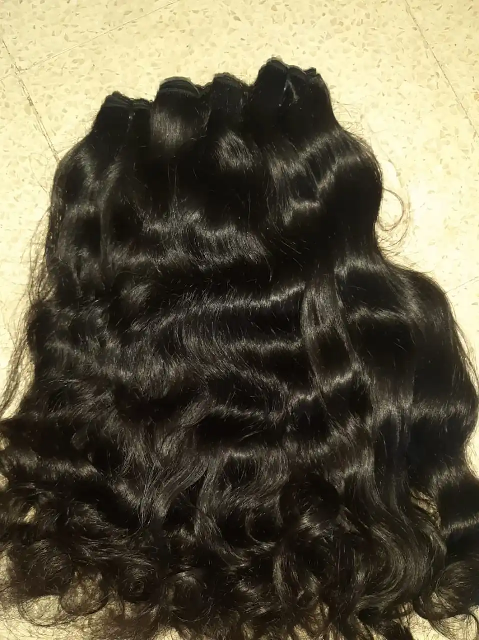 Unprocessed human hair bundles from Chennai temples Chemical free and tangle free human hair bundles raw hair vendor exporter