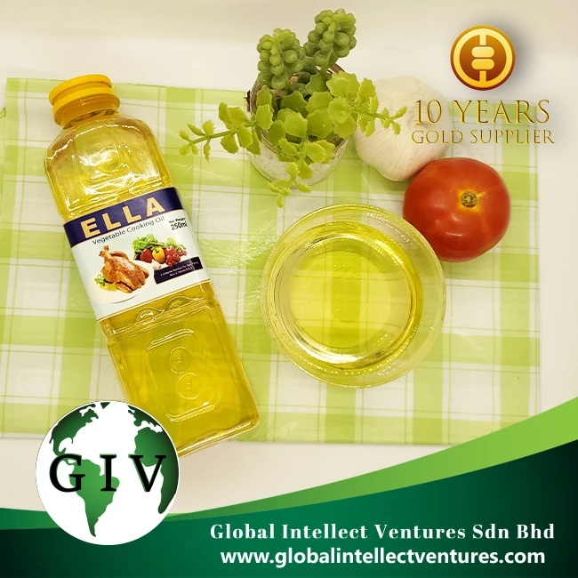 Кулинарное масло Ella из Малайзии размер 1 л jerrycan белое/желтое дешевое растительное кулинарное оптовая